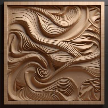 Patterns and decorations st Modern 4 3d model